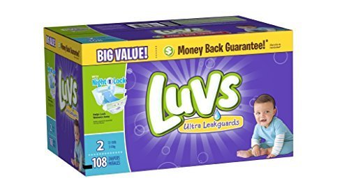 luvs 108 size 2