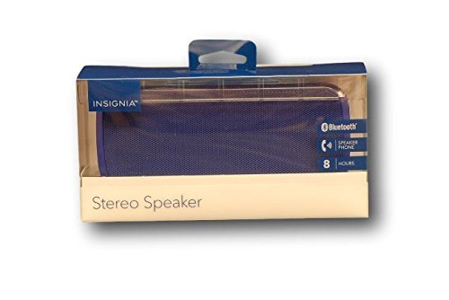 insignia bluetooth speaker blue