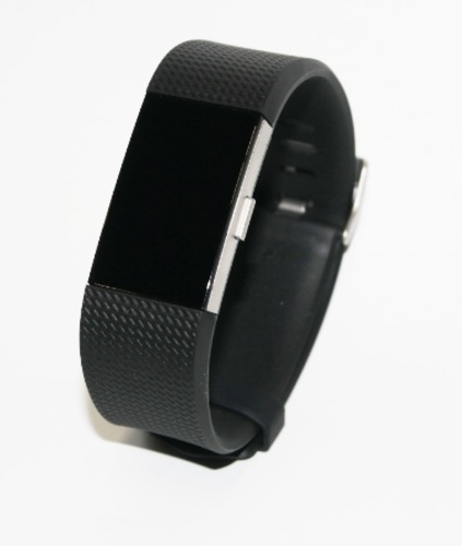 Fitbit Charge 2 Fitness Wristband - Black - Size:L - Great Gift Idea