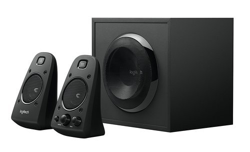 logitech 400 watt speaker system black z623