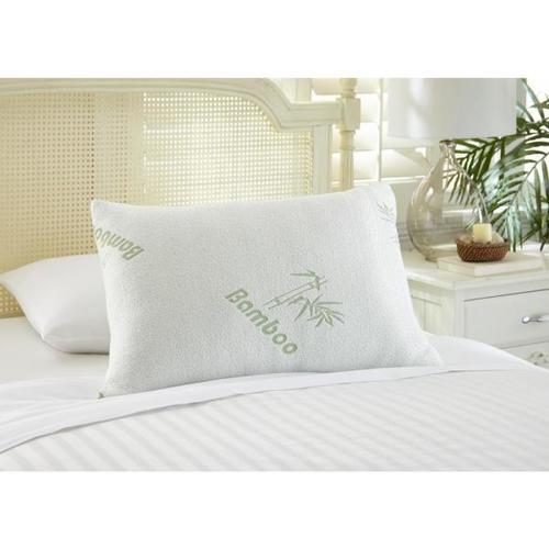 Botanical Comfort Bamboo Covered Memory Foam Pillow White Size