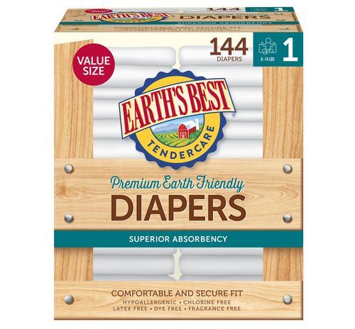 earth's best diapers size 1