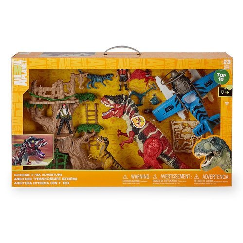 extreme t rex adventure playset