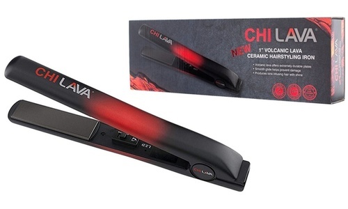 chi lava 1 volcanic lava ceramic hairstyling iron