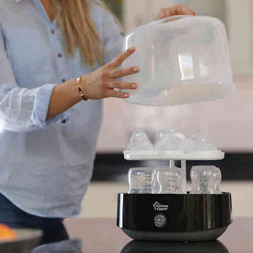 tommee tippee electric steriliser black