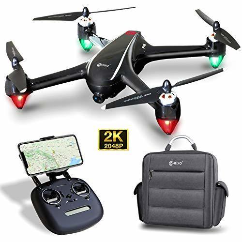 NEW Contixo F18 2K Drone with UHD Camera FPV Live Video Black eBay