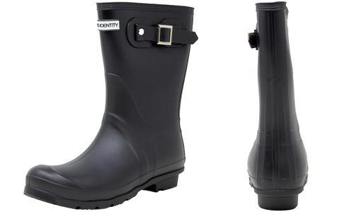 exotic identity rain boots