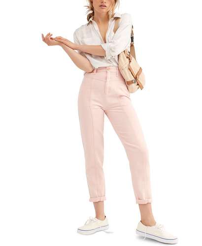 free people pink jeans