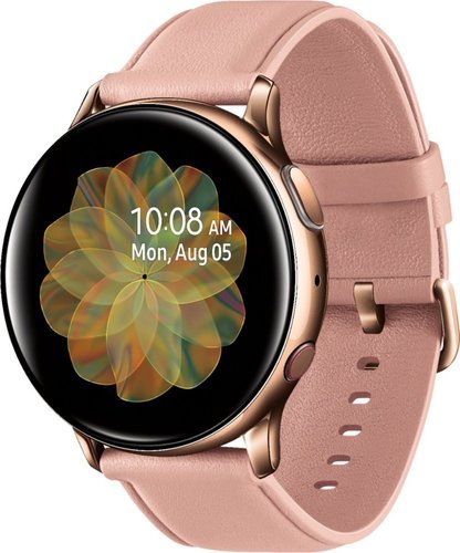 samsung watch pink gold