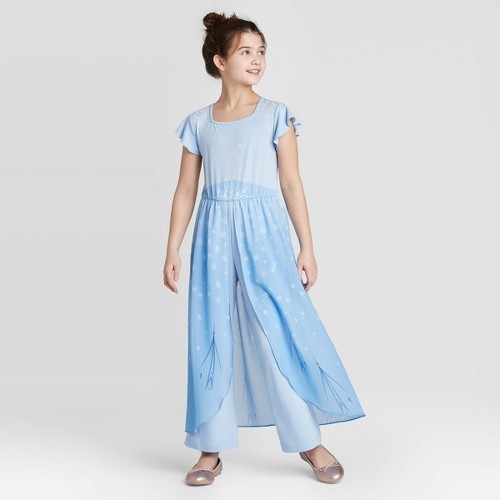 Disney Girls Elsa Fozen Romper