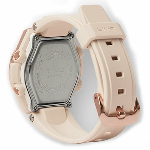 Casio Women S Baby G Msg S0g 4a Ana Digi Watch Pink Rose Gold White Blinq
